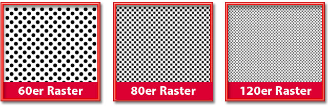 Rasterarten